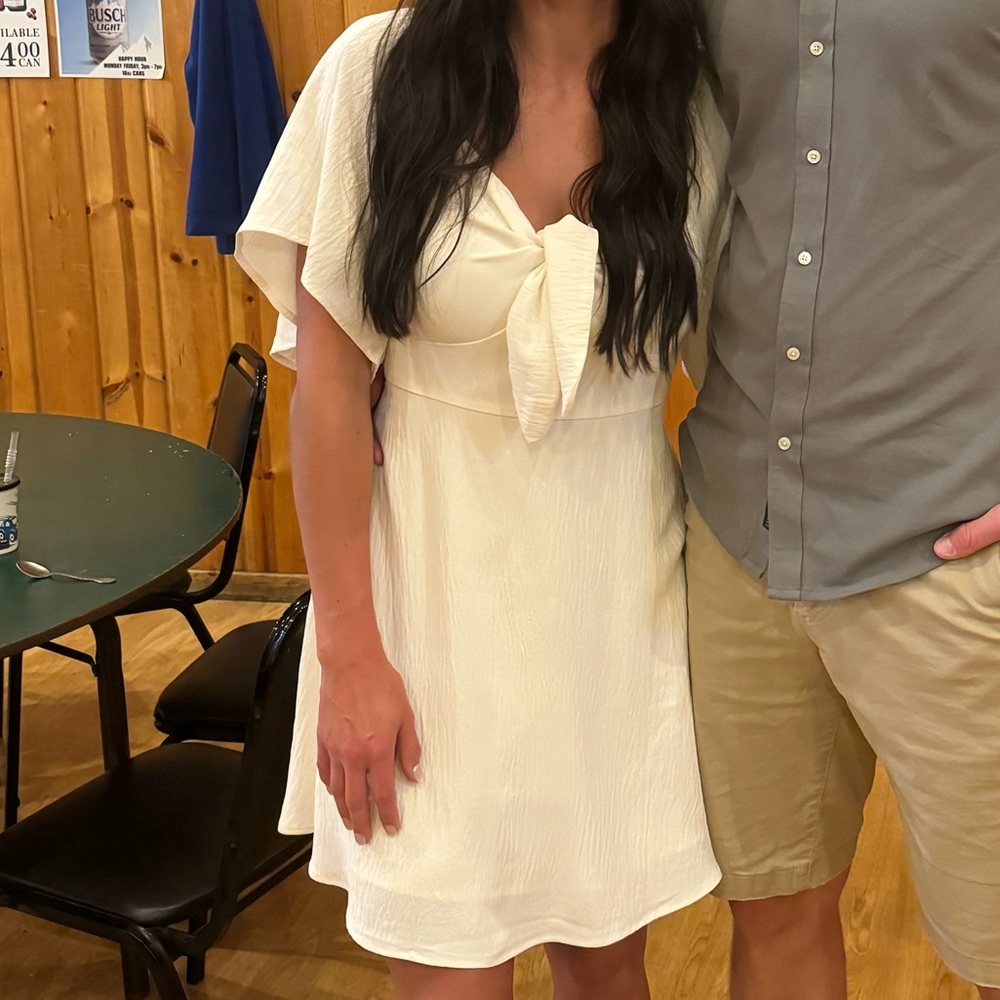 Cream dress